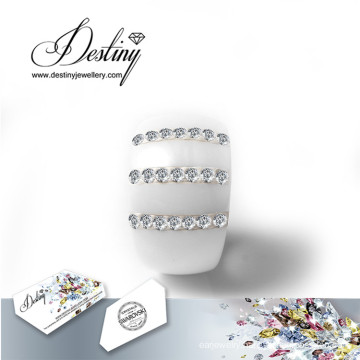 Destiny Jewellery Crystals From Swarovski Ring New Ceramics Rings